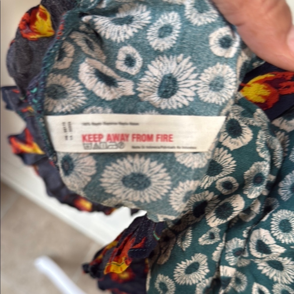 Free People intimate Floral Patchwork Dress - Picture 5 of 7